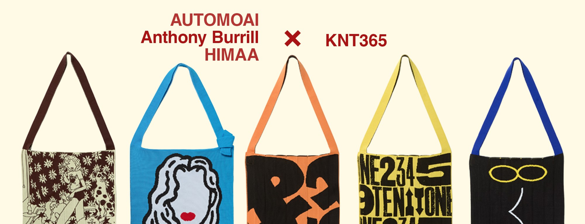 AUTOMOAI、Anthony Burrill、HIMAA × KNT365