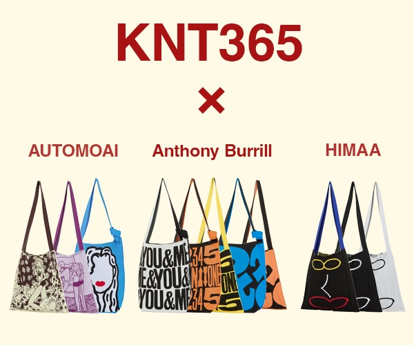 AUTOMOAI、Anthony Burrill、HIMAA × KNT365