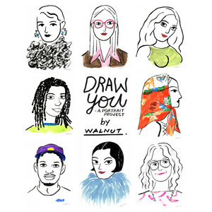 「DRAW YOU」 WALNUTによるポートレートプロジェクト