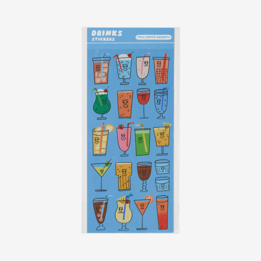 Drinks Sticker Sheet