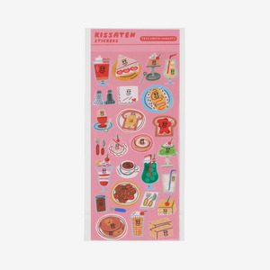 Kissaten Sticker Sheet