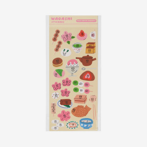 Wagashi Sticker Sheet