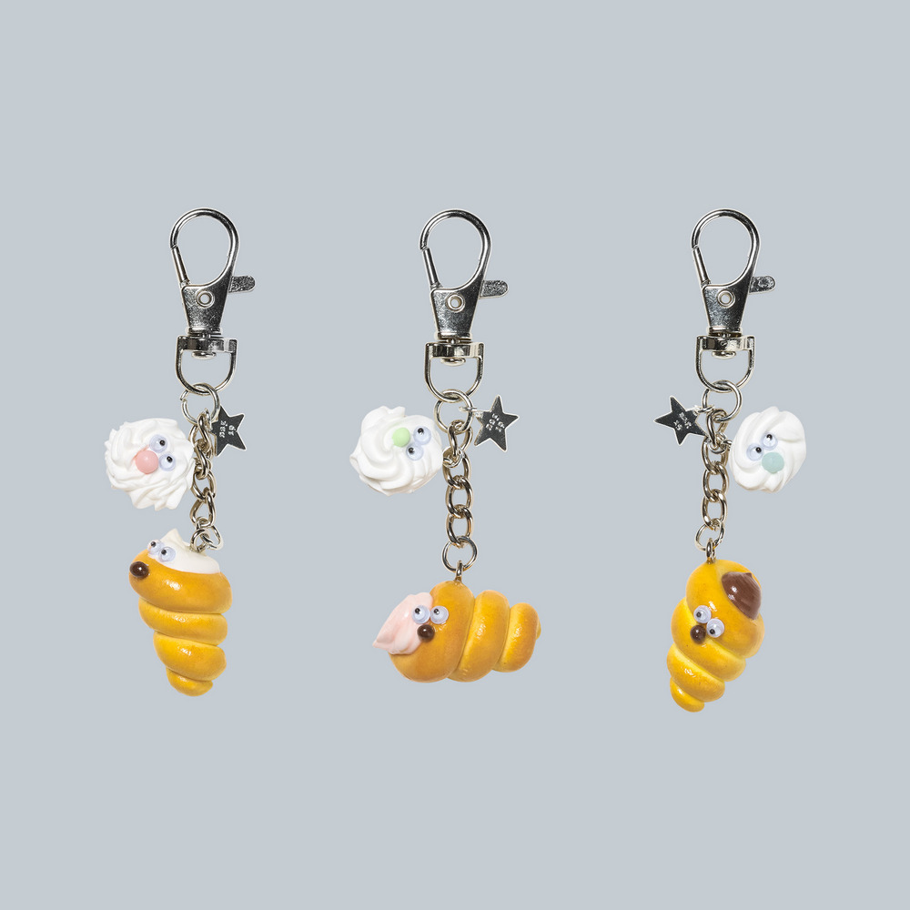 Spiral Butter Bread Charm