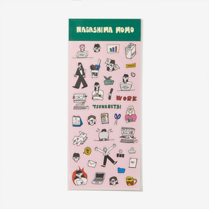 Workaholic Sticker Sheet