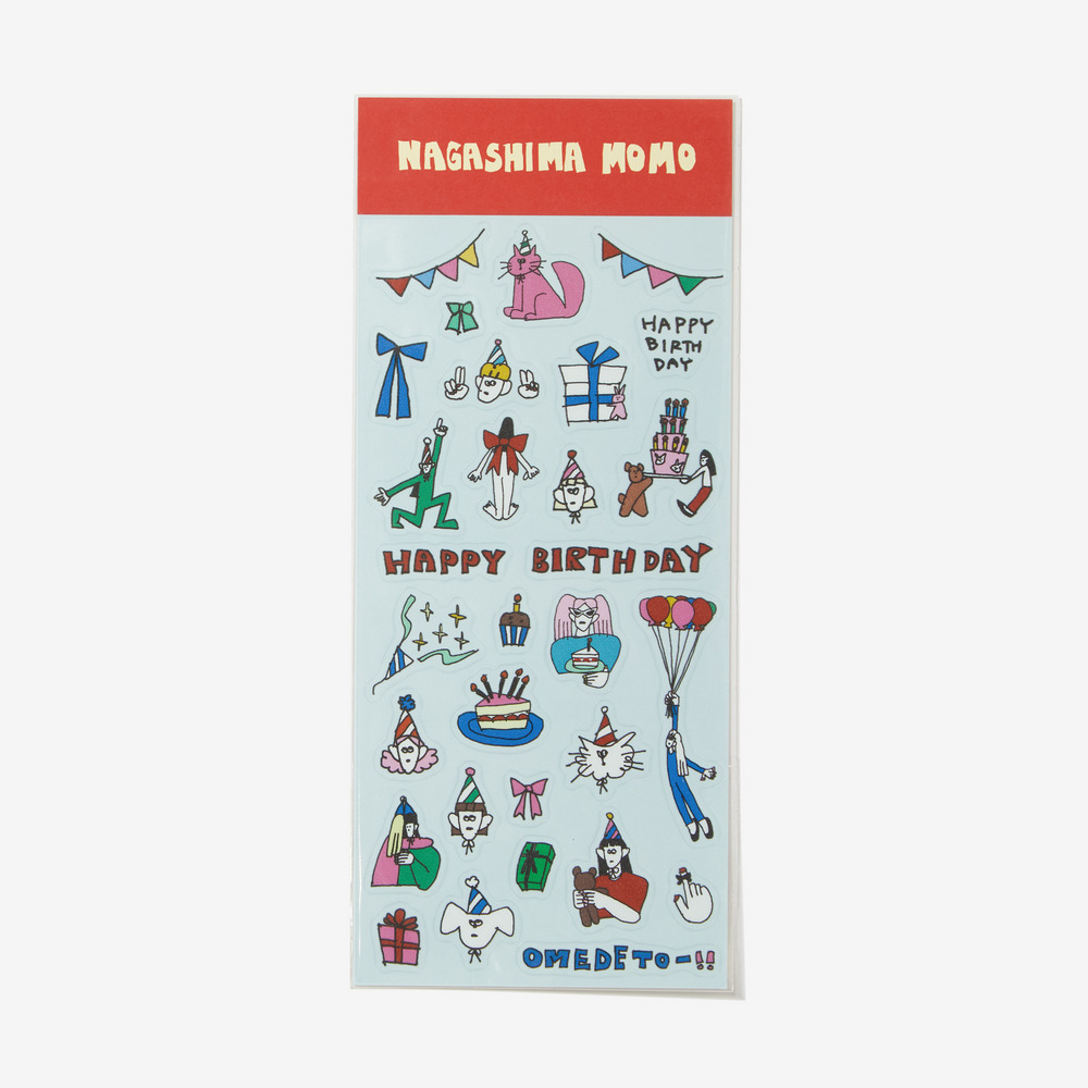Happy Birthday Sticker Sheet 詳細画像