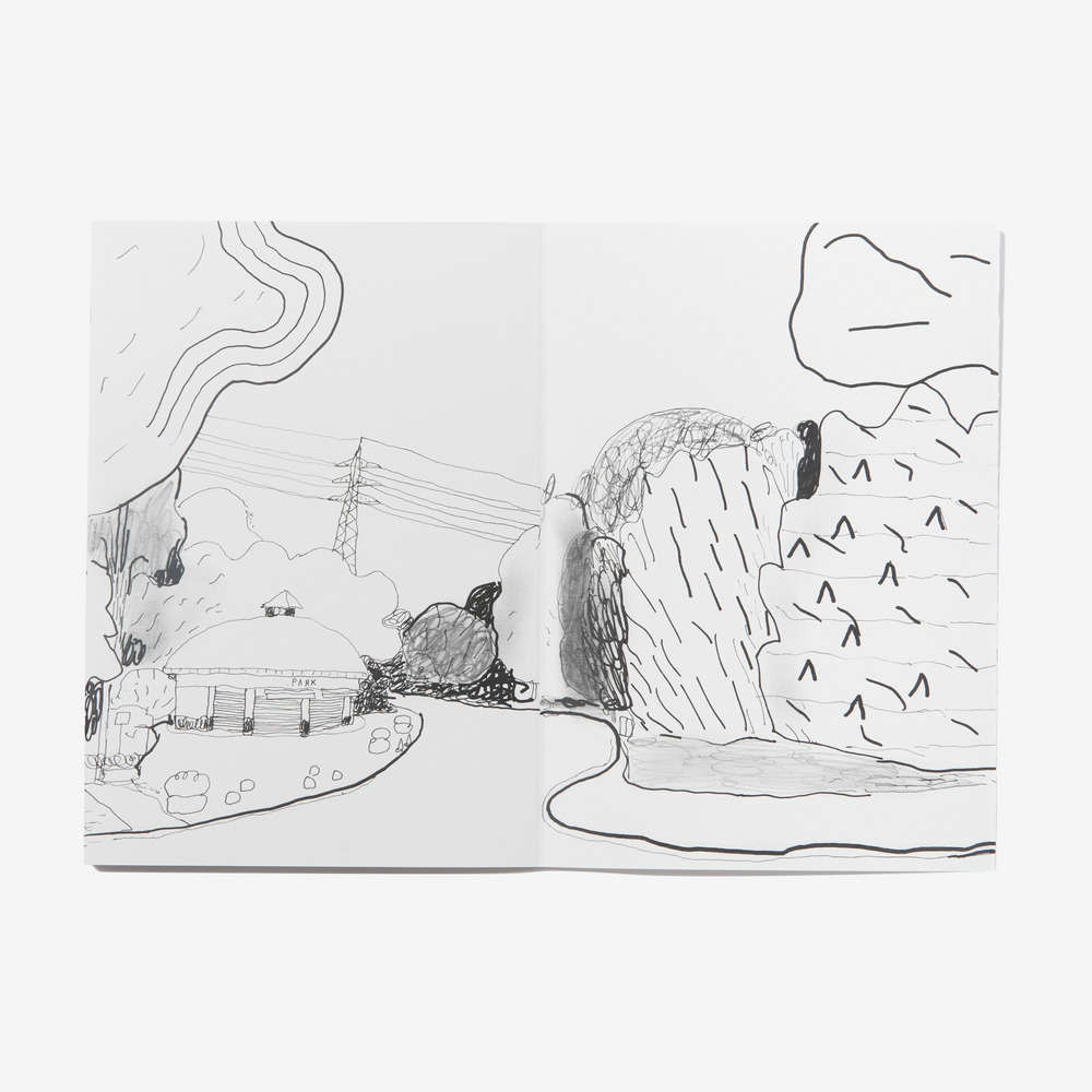 Komazawa Park 360 degree Drawing Leporello 詳細画像