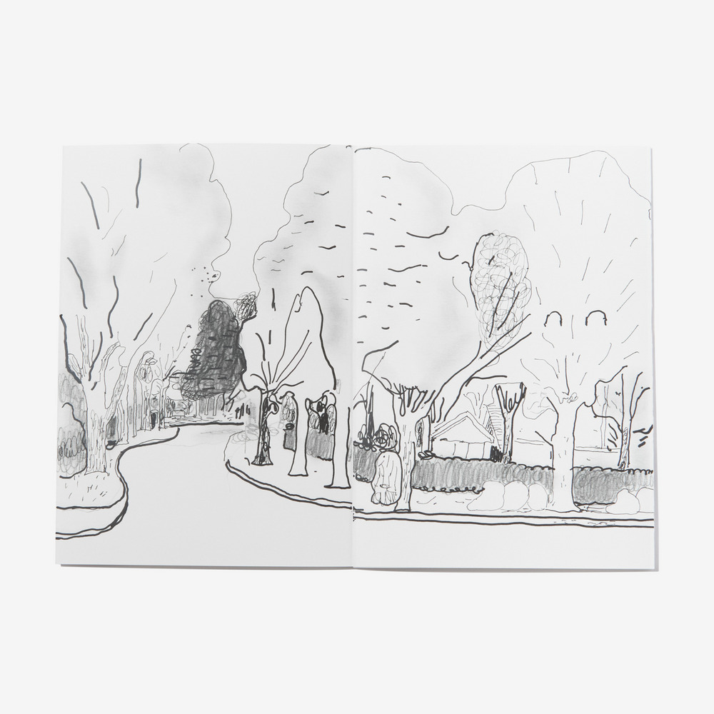 Komazawa Park 360 degree Drawing Leporello 詳細画像