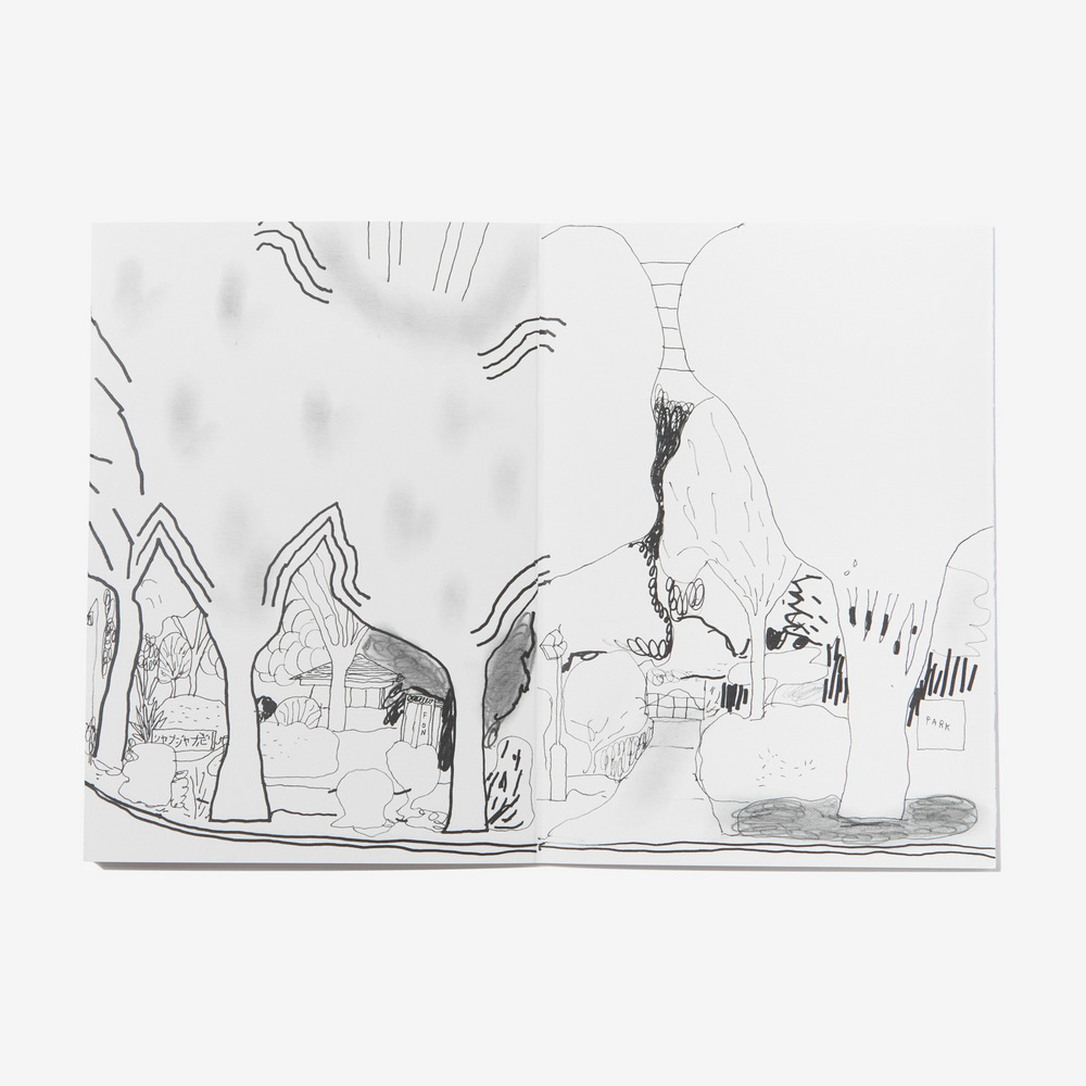 Komazawa Park 360 degree Drawing Leporello 詳細画像