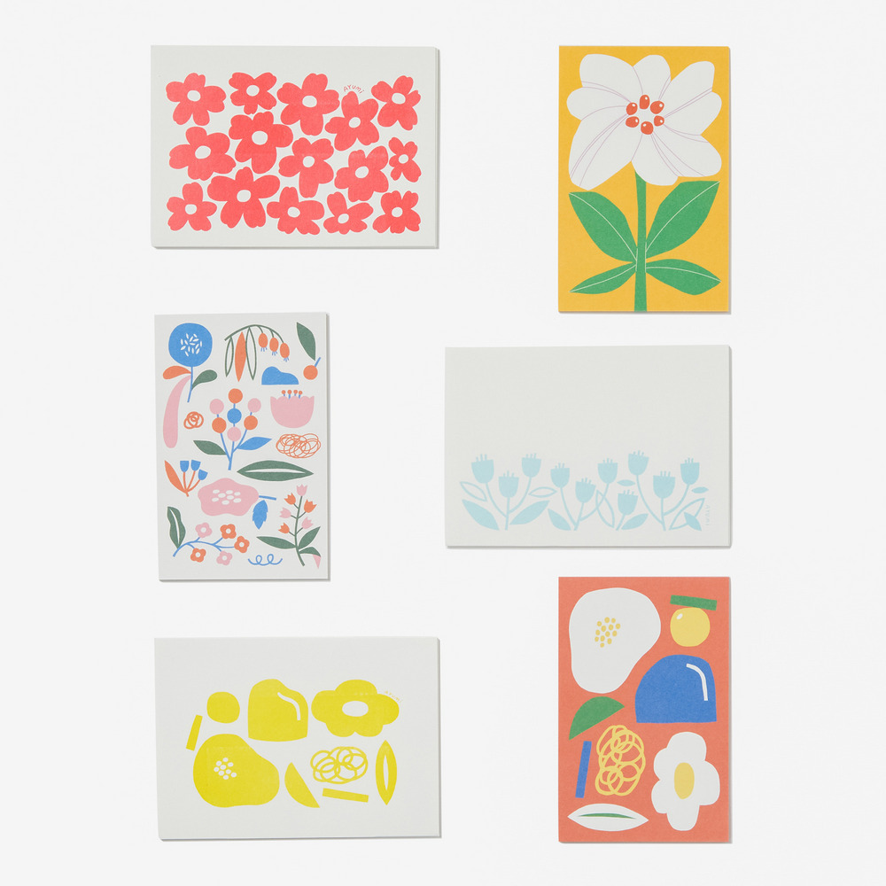 ABSTRACT FLOWER MINI LETTER SET 詳細画像