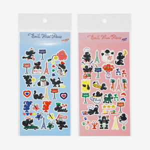 Travel sticker sheet