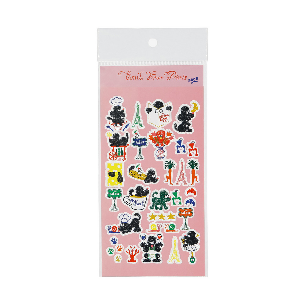 Food sticker sheet 詳細画像