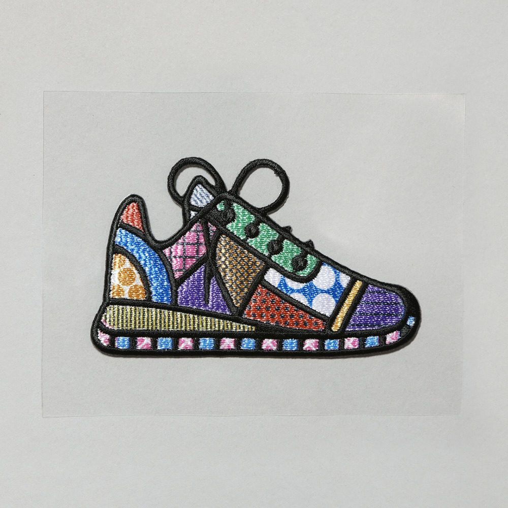 Shoes 刺繍パッチステッカー 詳細画像