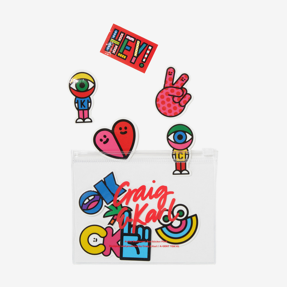Craig & KARL ACE STICKER PACK 詳細画像