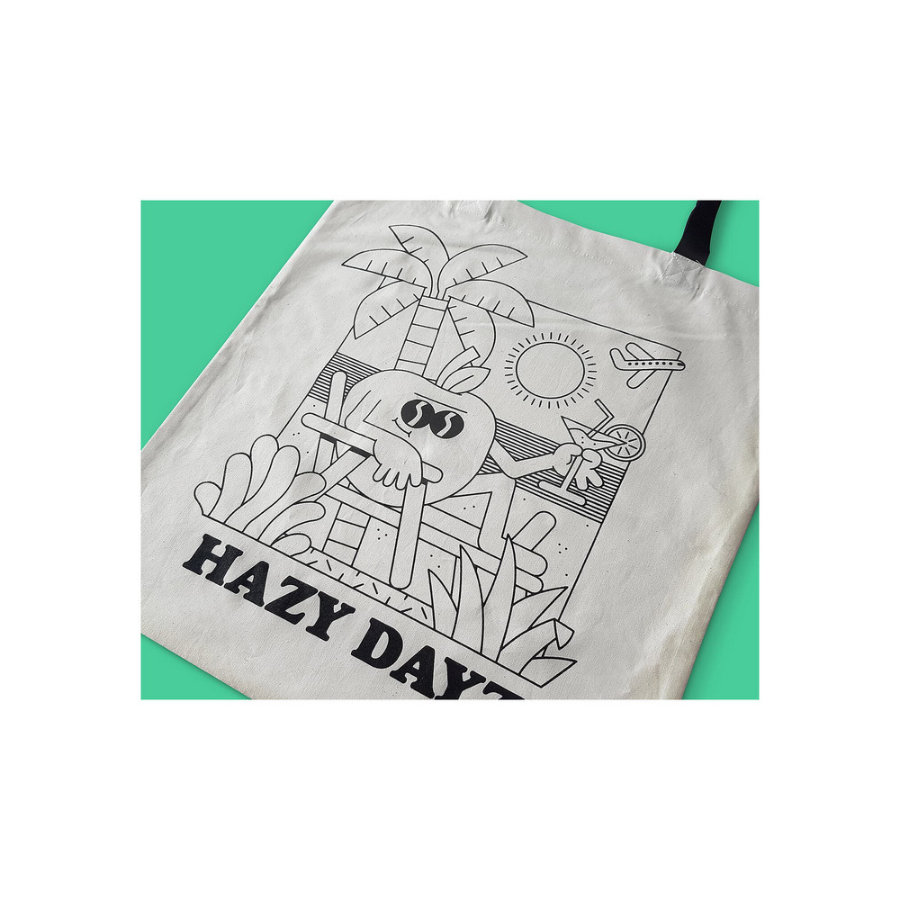 HAZY DAYZ Tote Bag 詳細画像
