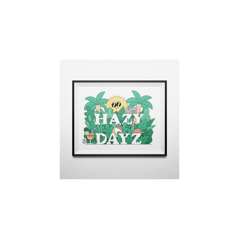 HAZY DAYZ Sun Poster 詳細画像
