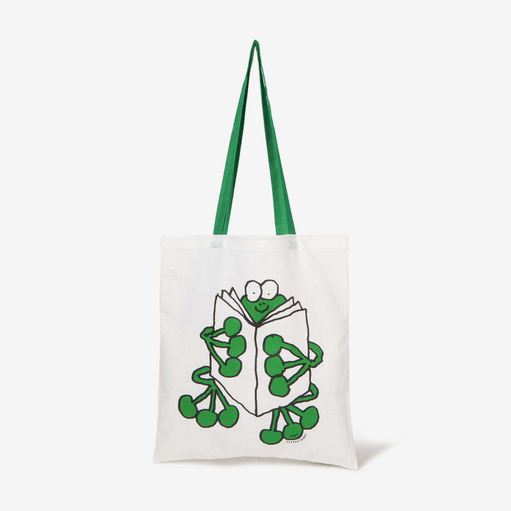 TABF Flog Tote Bag WHITE 詳細画像