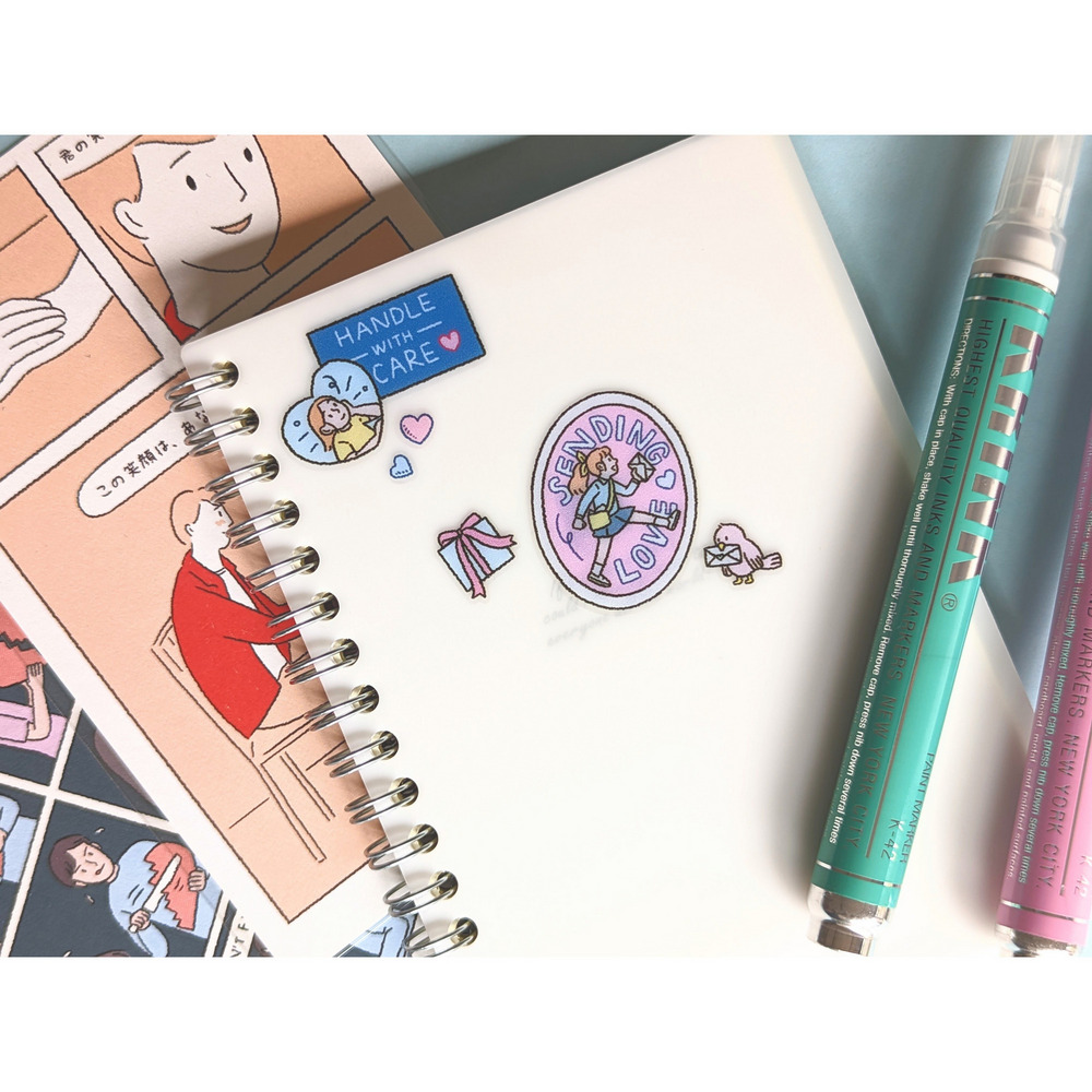 POST sticker sheet 詳細画像