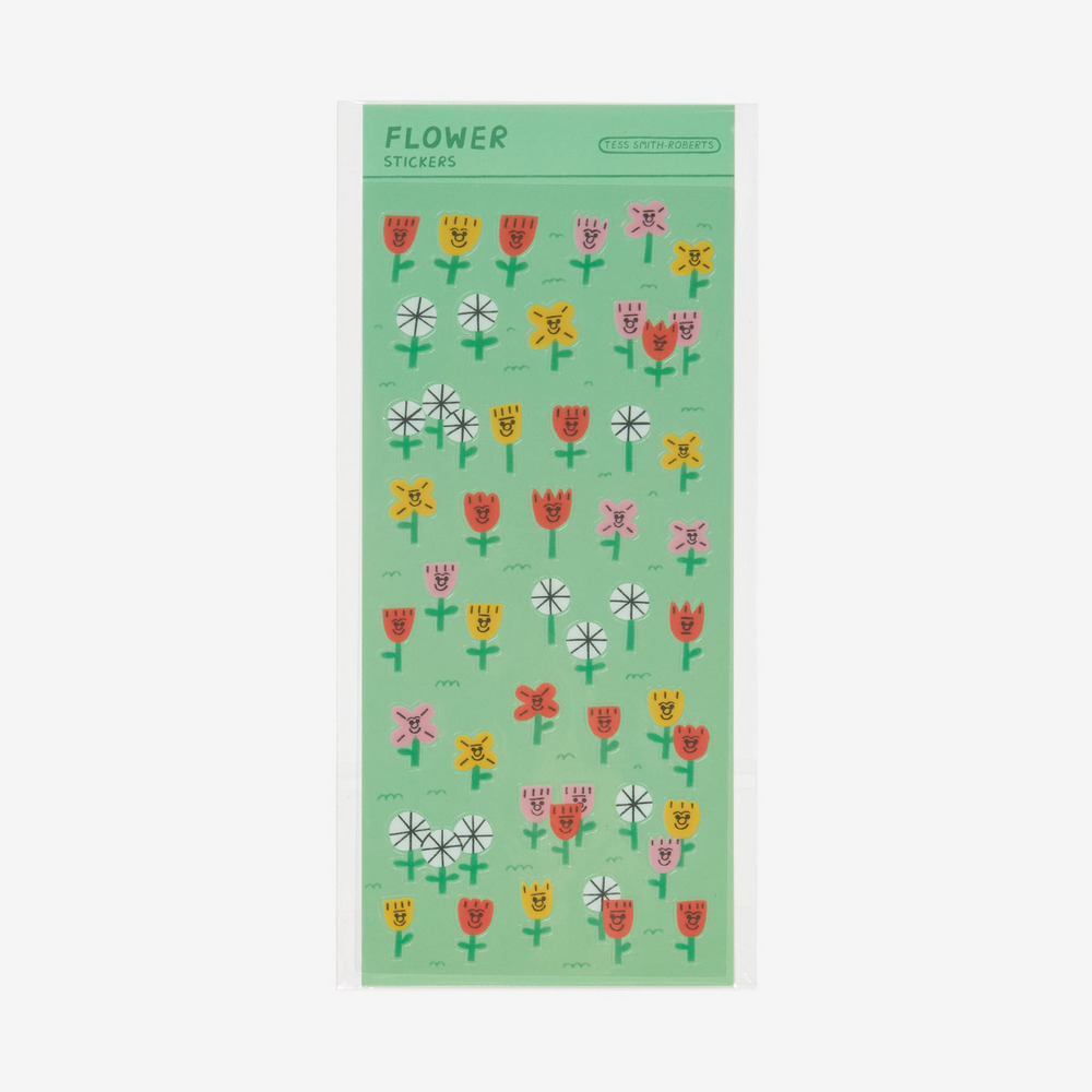 FLOWER sticker sheet 詳細画像