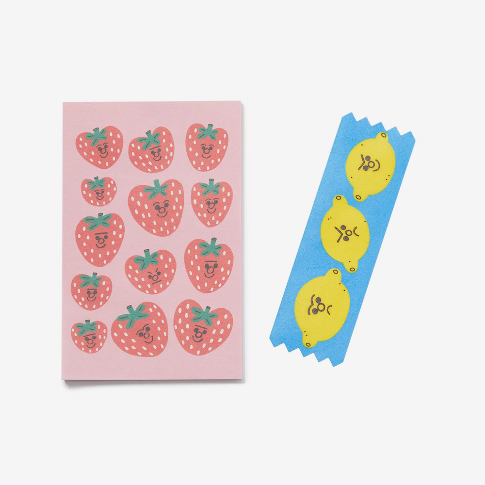 Mini letter set Strawberry 詳細画像