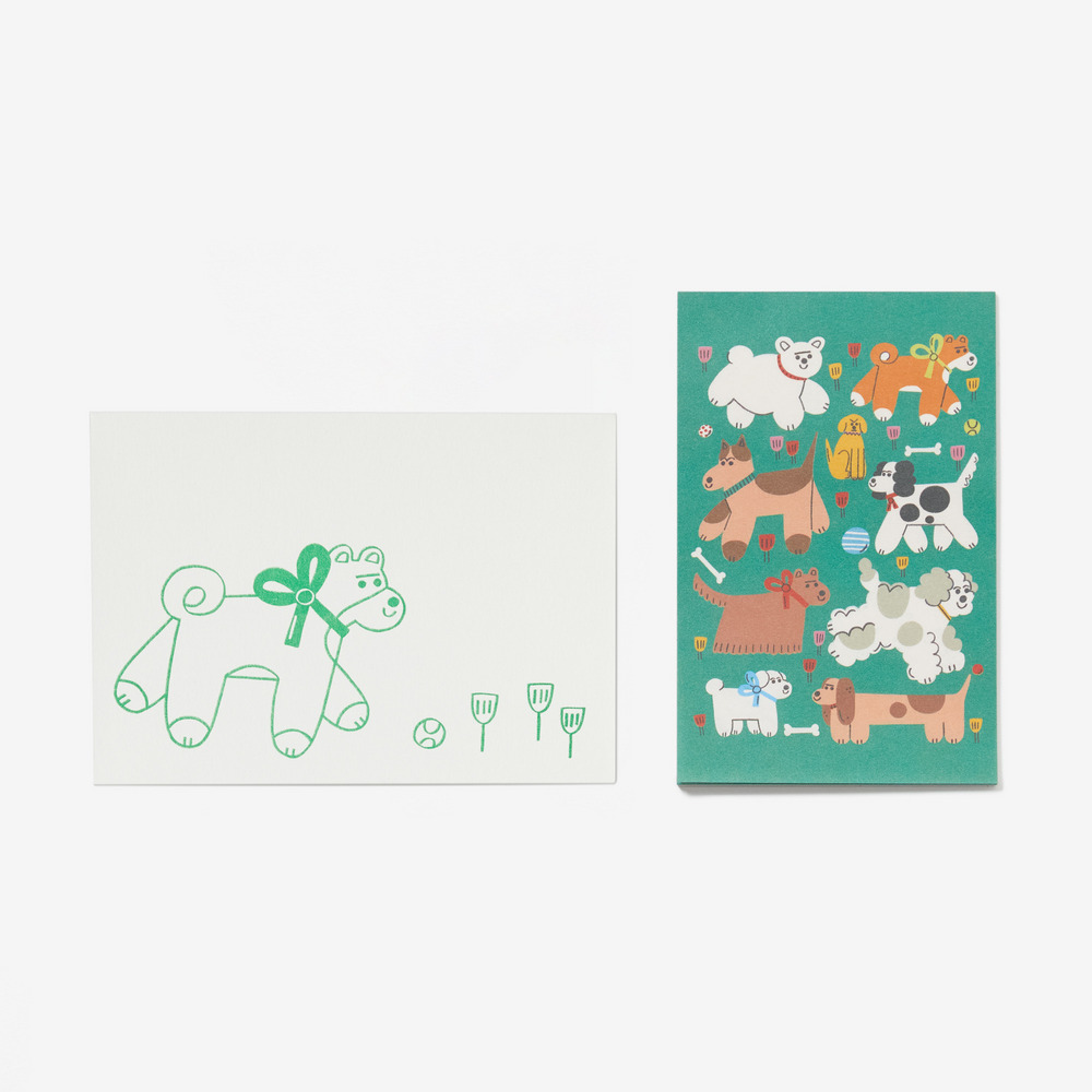 Mini letter set Dog 詳細画像