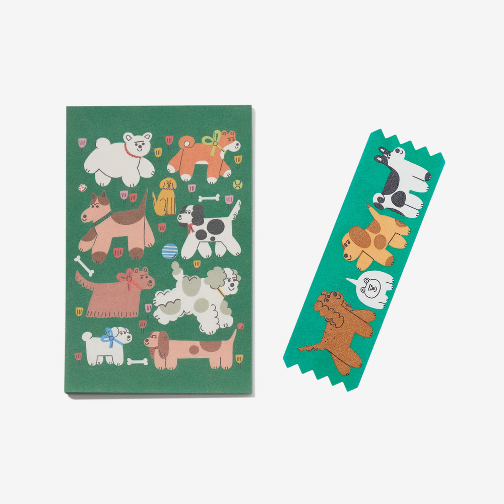 Mini letter set Dog 詳細画像