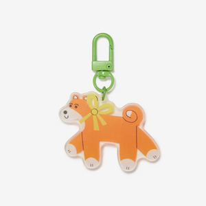 Orange Dog key chain