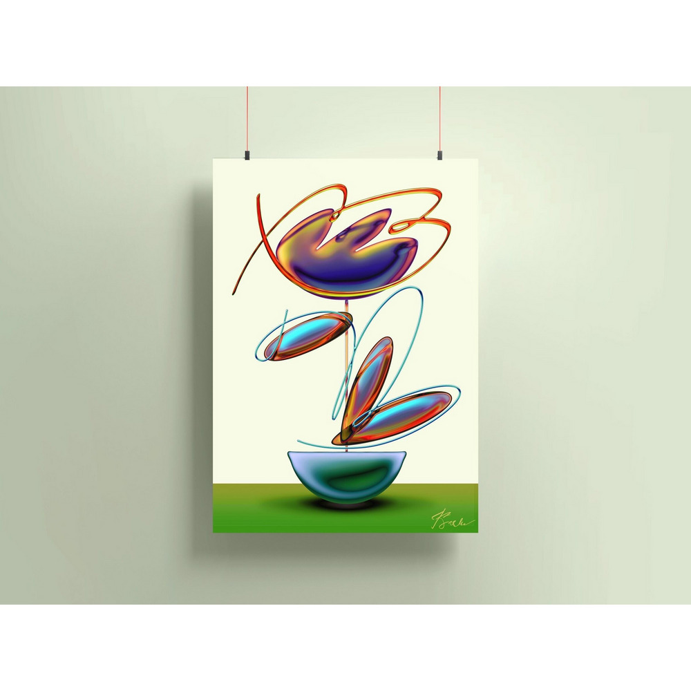 FLOWER by Vasha Kolotusha (donation project) BLUE FLOWER 詳細画像