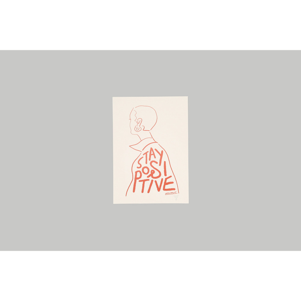 Poster A2 STAY POSITIVE 詳細画像