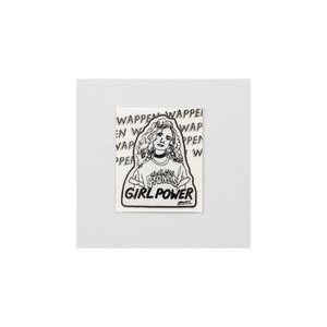 刺繍パッチステッカー GIRL POWER