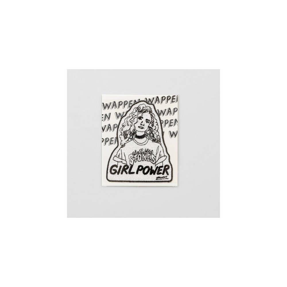 刺繍パッチステッカー GIRL POWER 詳細画像