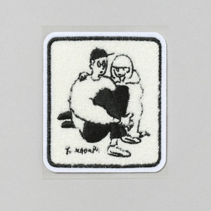 刺繍パッチステッカー Couple