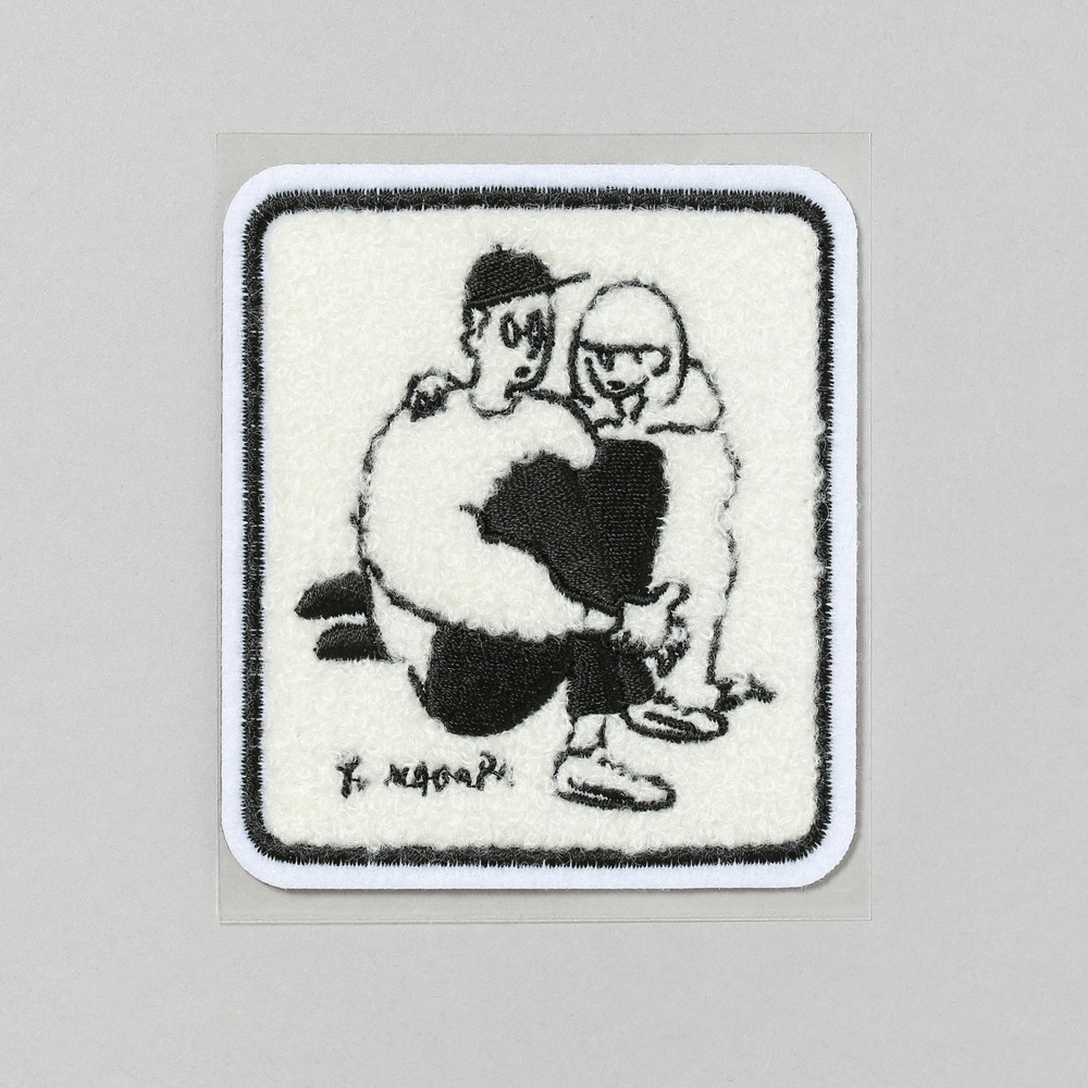 刺繍パッチステッカー Couple 詳細画像