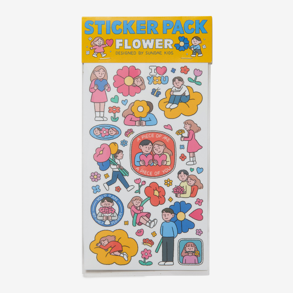 Sticker pack FLOWER 詳細画像