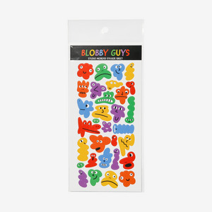 BLOBBY GUYS Studio Moross sticker sheet