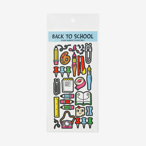 BACK TO SCHOOL Studio Moross sticker sheet