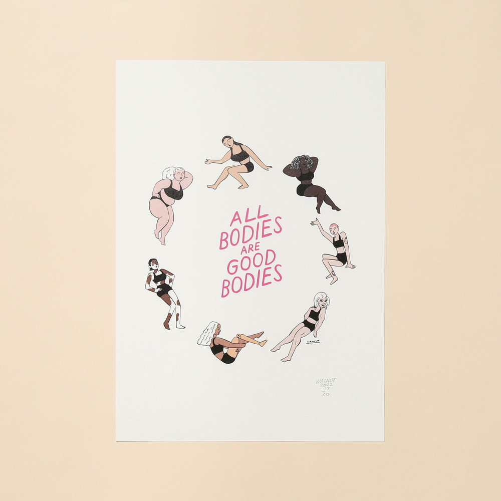 Poster ALL BODIES ARE GOOD BODIES 詳細画像