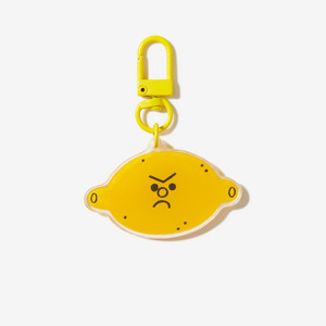 Lemon acrylic keychain